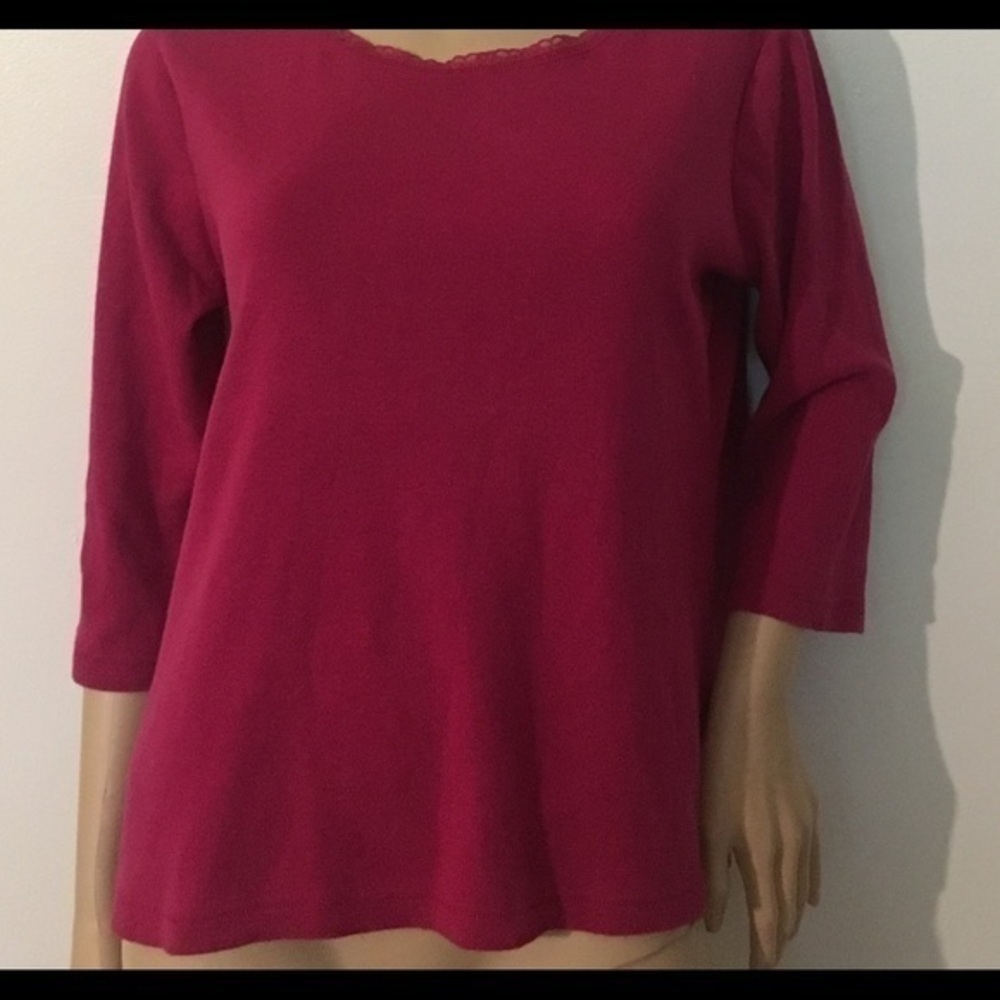 CJ banks pink women's sweatshirt size L